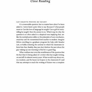 Reader : Excepts for Creative Writing